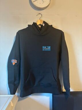 NYON Knicks Buckets Black Hoodie